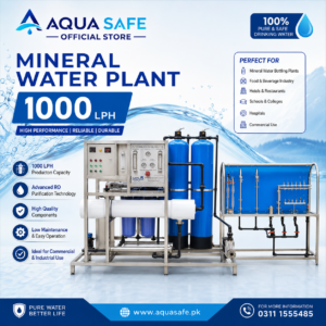1000 LPH RO Mineral Water Plant | Bottled Water Plant | Aqua Safe