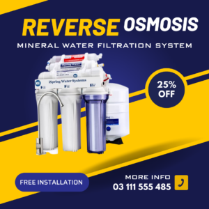 Aqua 7 Stages Reverse Osmosis (RO) Water Purifier System in Pakistan – For Clean & Healthy Drinking Water