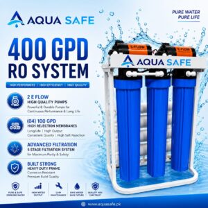 Aqua Safe Semi Commercial RO System 400 GPD