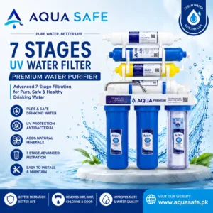 Aqua 7 Stages Ultra Violet (UV) Water Filter in Pakistan | Best Home Water Purifier