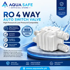 RO 4 Way Auto Switch Valve for high and low pressure RO systems