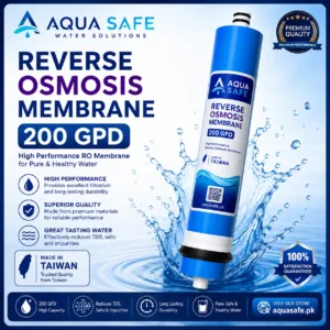 Aqua Safe 200 GPD Reverse Osmosis RO Membrane for water purification in Pakistan