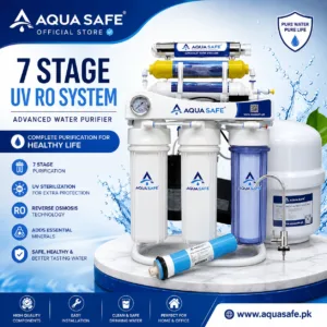 Aqua Safe 7 Stage UV RO Water Purifier System in Pakistan
