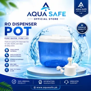 Aqua Safe RO Dispenser Pot for RO purified water storage and dispensing in Pakistan