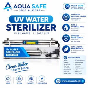 Aqua Safe UV Water Sterilizer stainless steel UV water purification system
