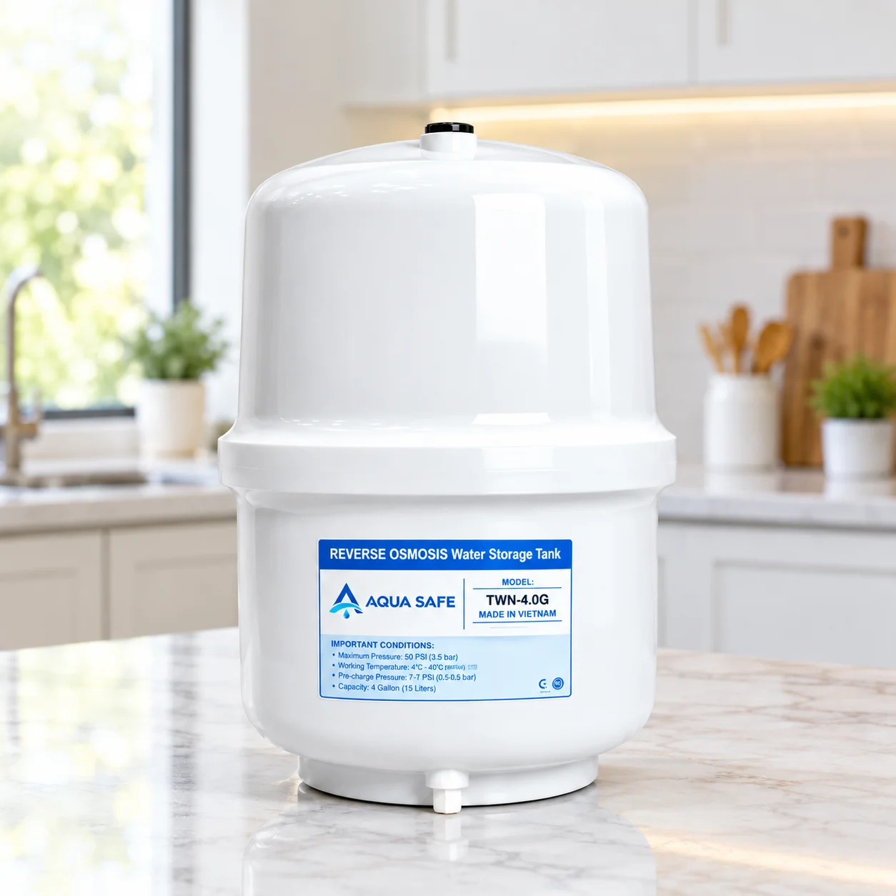 aqua safe 4 gallon ro tank